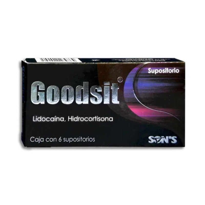 GOODSIT 60/5 MG SUPOSITORIOS C/6 GI