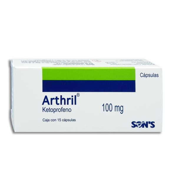 ARTHRIL 100 MG CAP C/15 GI