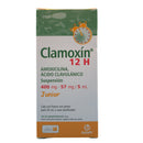 CLAMOXIN 12 H 400/57 MG JUNIOR SUSP 50 ML GI