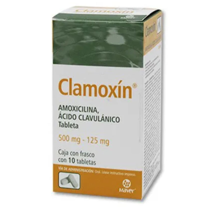 CLAMOXIN 500/125 MG TAB C/10 GI