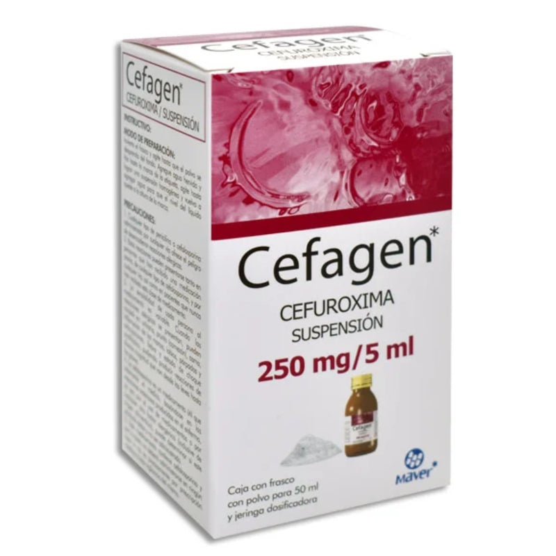 CEFAGEN 250 MG SUSP 50 ML GI
