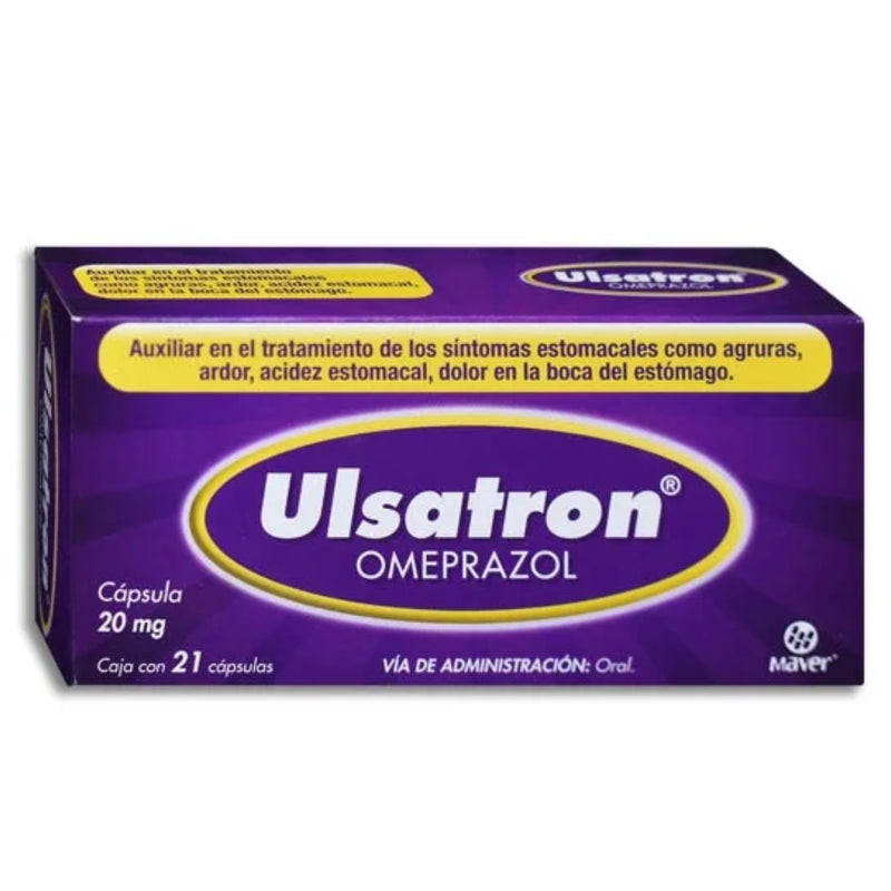 ULSATRON 20 MG CAP C/21 (OMEPRAZOL) GI
