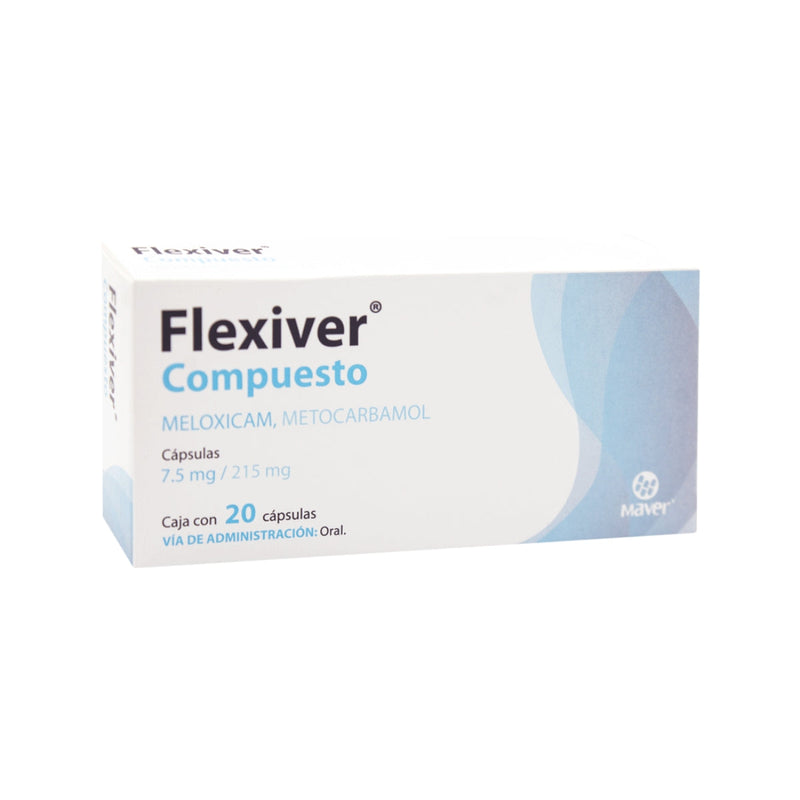 FLEXIVER COMP 7.5 MG / 215 MG CAP C/20 GI