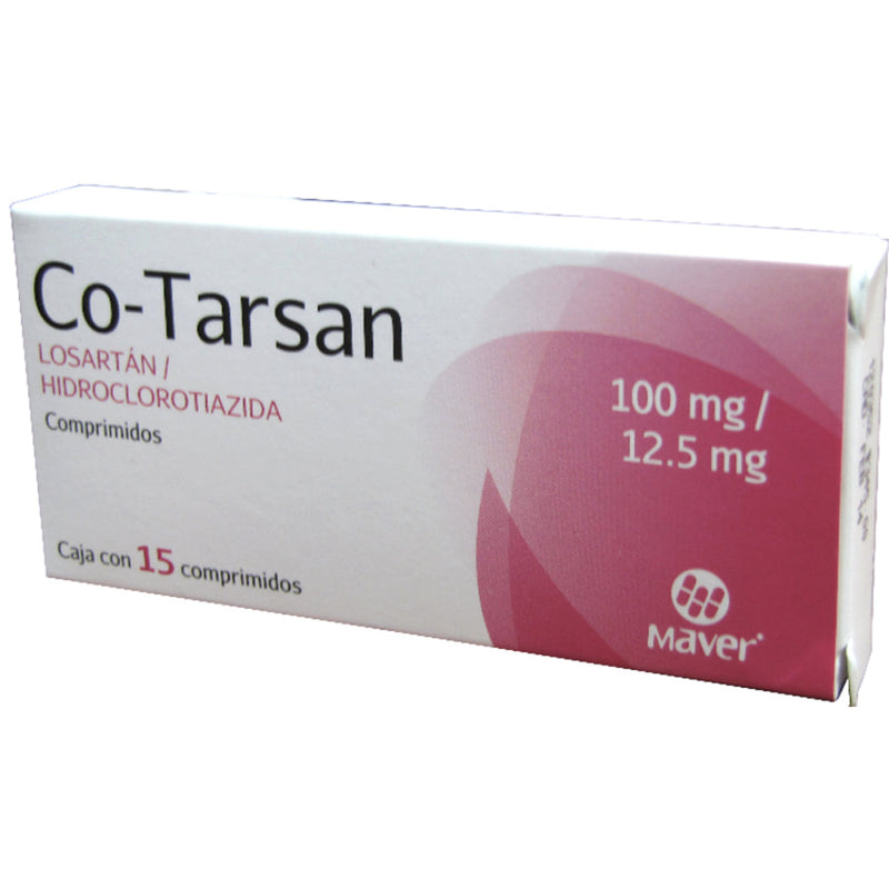 CO-TARSAN 100/12.5 MG CPR C/15 GI