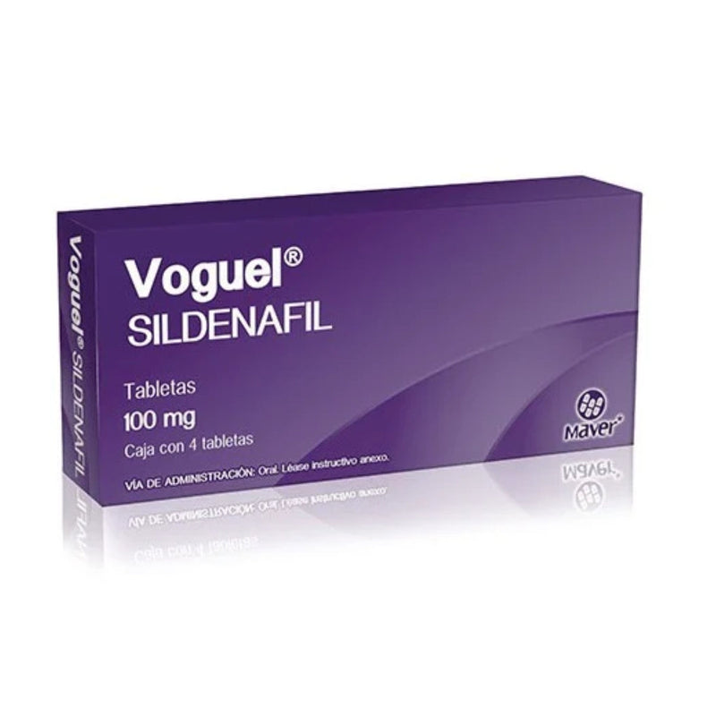 VOGUEL 100 MG TAB C/4 (SILDENAFIL) GI