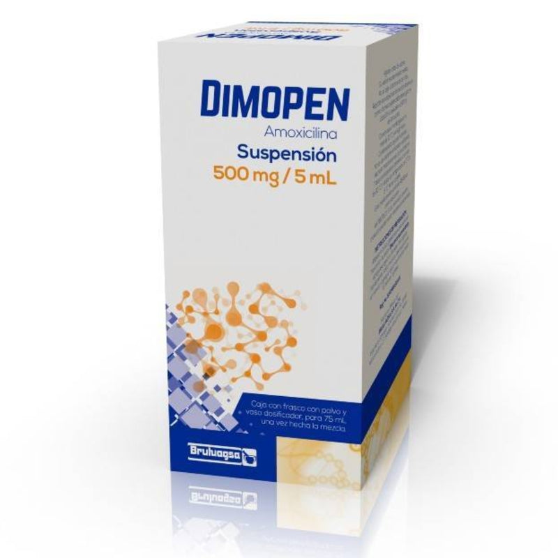 AMOXICILINA 500 MG SUSP 75 ML BRULUAGSA GI