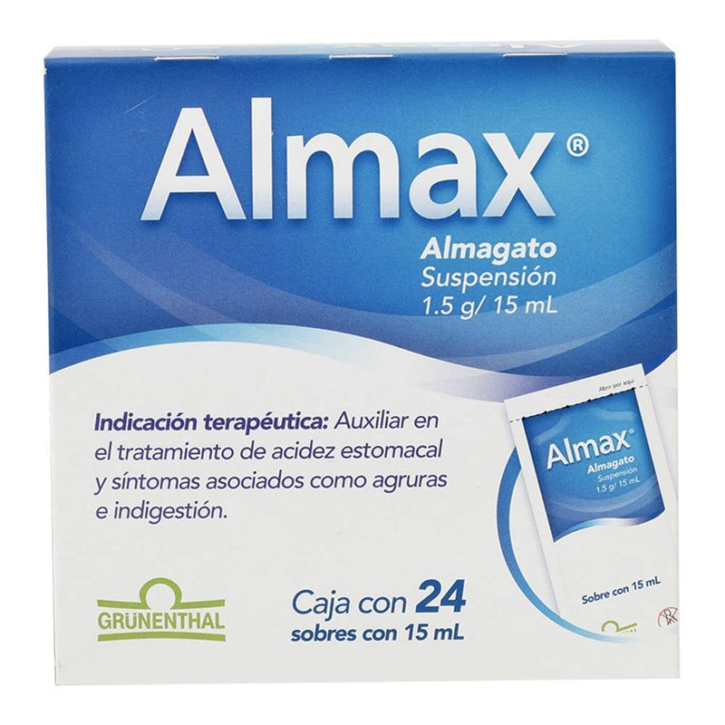 ALMAX SUSP 15 ML SOB C/24