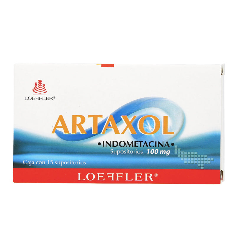 ARTAXOL 100 MG SUPS C/15 GI