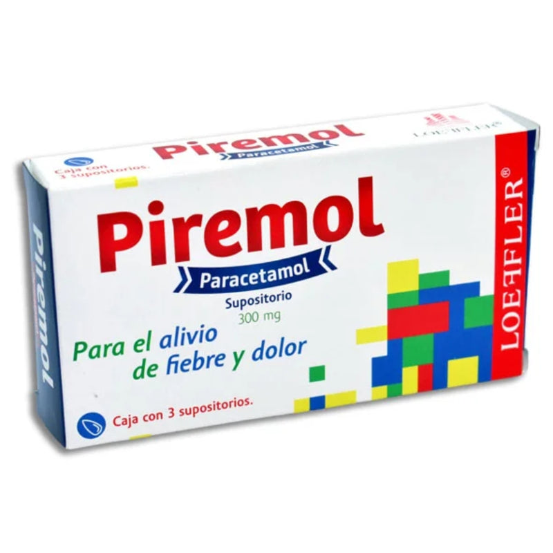 PIREMOL 300 MG SUPS C/3 GI