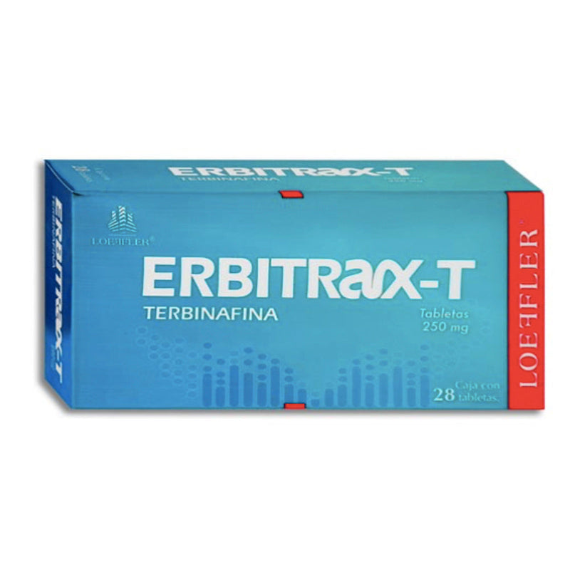 ERBITRAX-T 250 MG TAB C/28 GI BF2+1