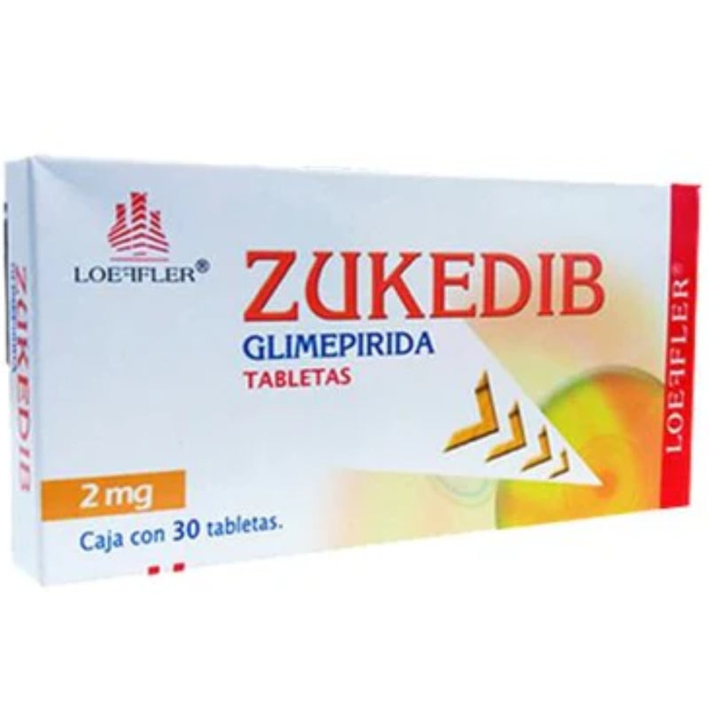 ZUKEDIB 2 MG TAB C/30 GI