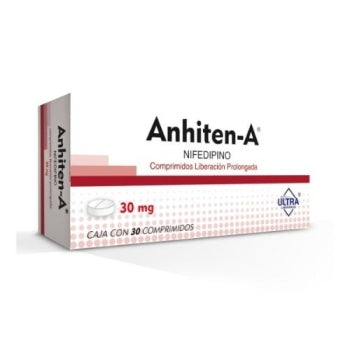 ANHITEN-A 30 MG CPR C/30 (NIFEDIPINO) GI