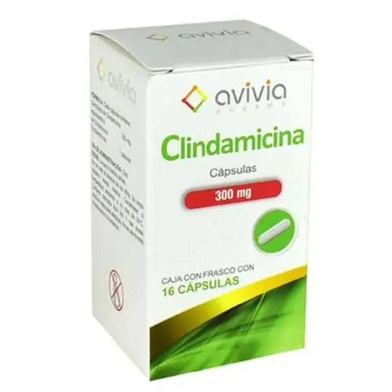 CLINDAMICINA 300 MG CAP C/16 AVIVIA GI
