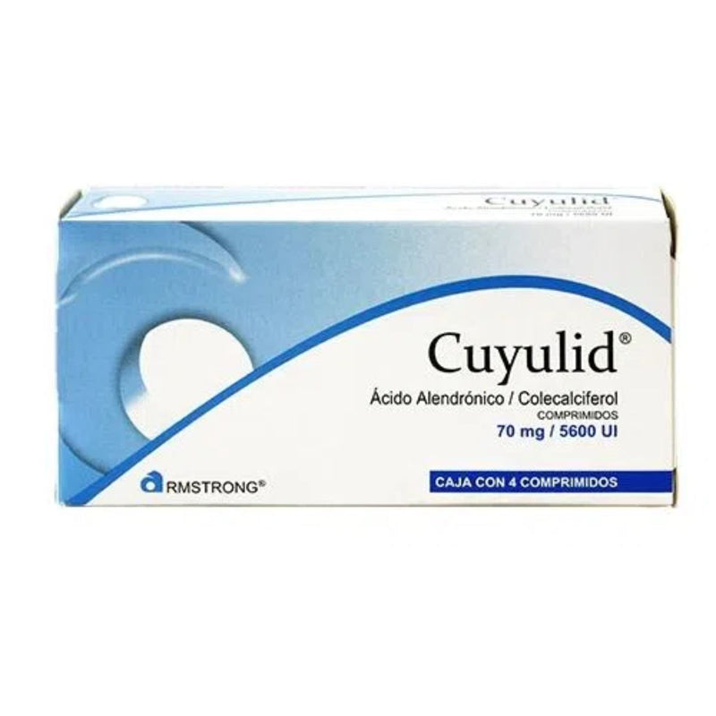 CUYULID 70MG/5600 UI CPR C/4 CS3+1