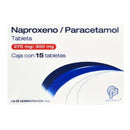 NAPROXENO/PARACETAMOL 275/300 MG TAB C/15 GI