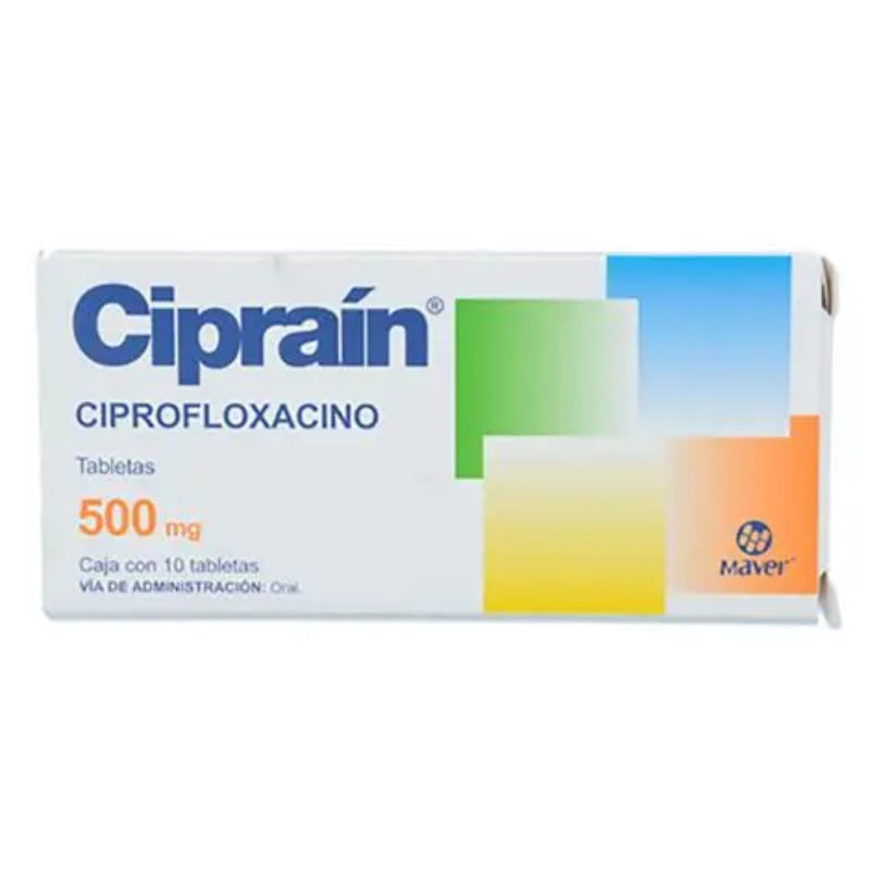CIPRAIN 500 MG TAB C/10 GI