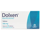 DOLXEN 500 MG TAB C/20 GI
