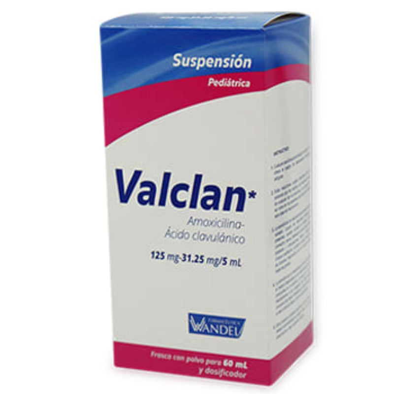 AMOXICILINA/ACIDO CLAVULANICO 125/31.25 MG PVO 60 ML GI