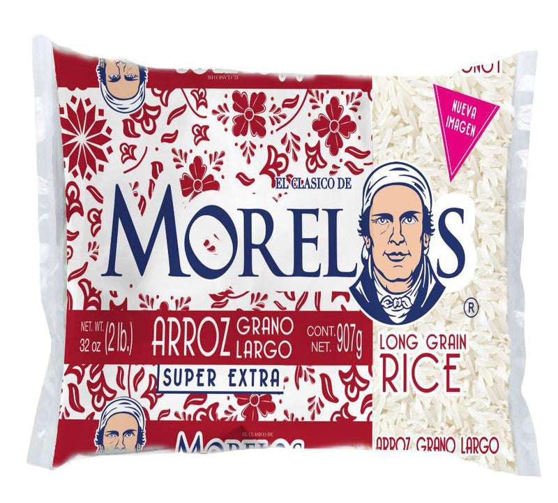 MORELOS ARROZ GRANO LARGO 900 GR