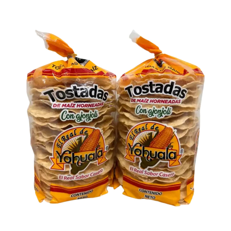 YOHUALA TOSTADAS AJONJOLI 300 GR