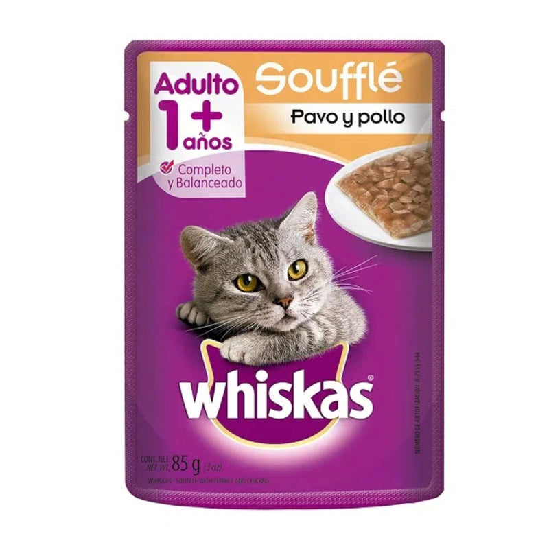 WHISKAS PAVO Y POLLO 85 GR