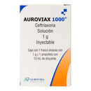 AUROVIAX 1000 CEFTRIAXONA 1 G INY IV C/1 GI