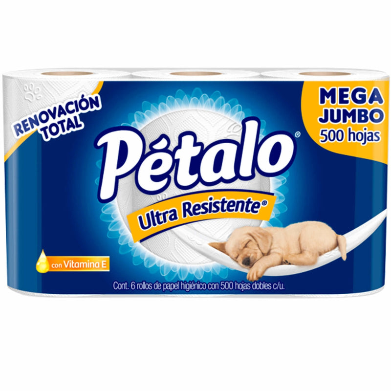 PETALO MEGA JUMBO 500 HOJAS C/6