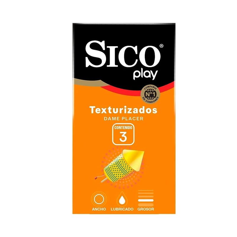SICO PLAY TEXTURIZADO C/3