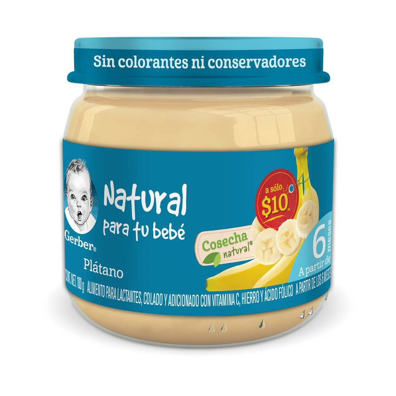 GERBER 2A PLATANOS 100 GR