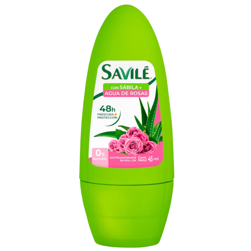 SAVILE AGUA DE ROSAS ROLL ON 45 ML