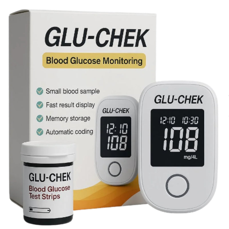GLUCHECK GLUCOMETRO SISTEMA DE MONITOREO