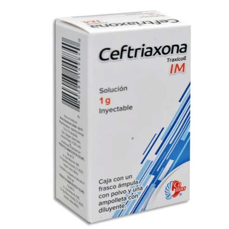 CEFTRIAXONA I.M. 1G/3.5 ML FCO C/1 GI BEADVANCE