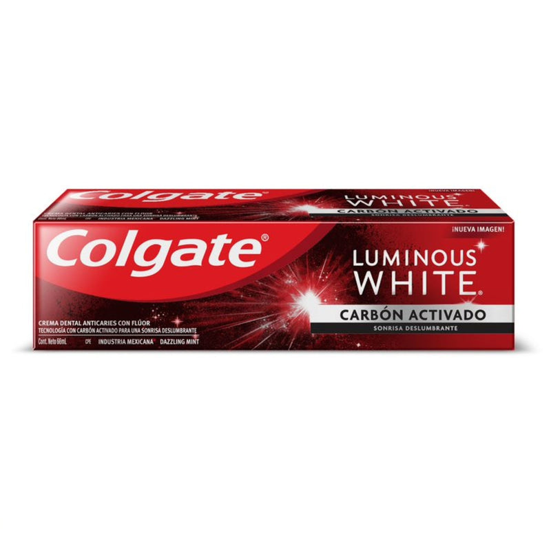 COLGATE LUMINOUS WHITE CARBON ACTIVADO