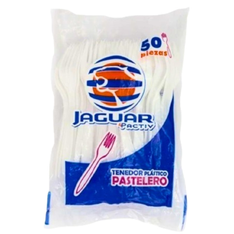 JAGUAR TENEDOR PASTELERO C/50