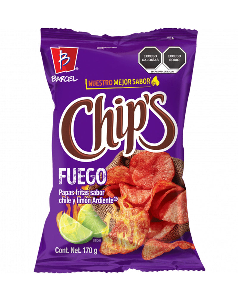 CHIPS FUEGO 170 GR