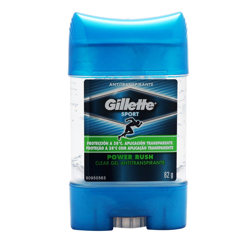 GILLETTE POWER RUSH GEL ANT 82GR