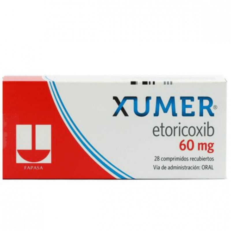 XUMER 60 MG TAB C/28