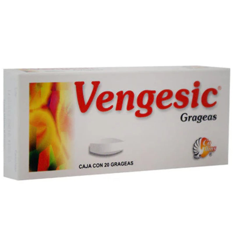 VENGESIC GRAG C/20 (FENILBU/DEXA/METOCAR) GI