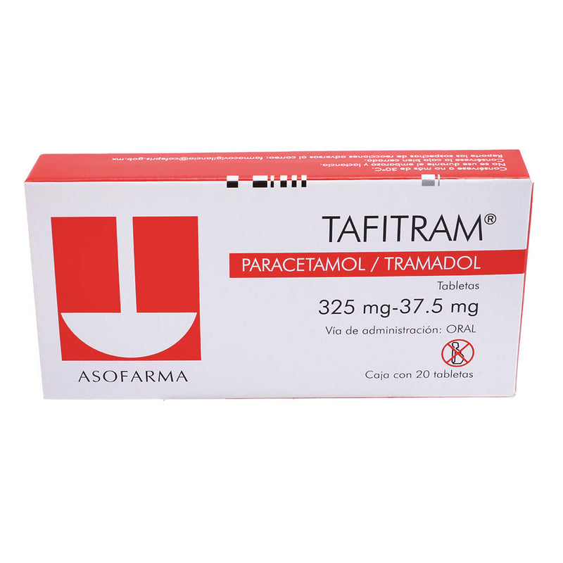 TAFITRAM 325/37.5 MG TAB C/20