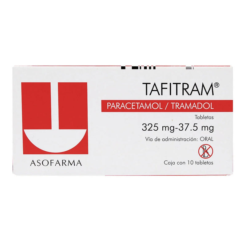 TAFITRAM 325/37.5 MG CPR C/10