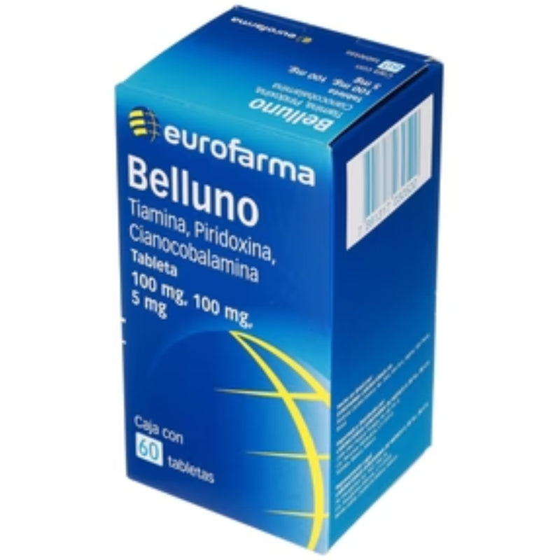 BELLUNO TAB 100/100/5 MG C/60 ME2% CS4+1