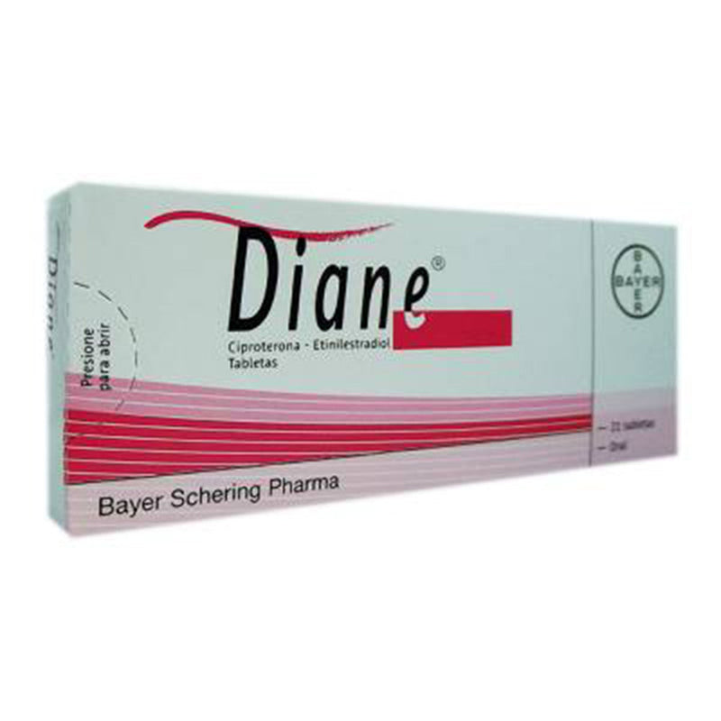 DIANE 2.00MG/0.035MG TAB C/21