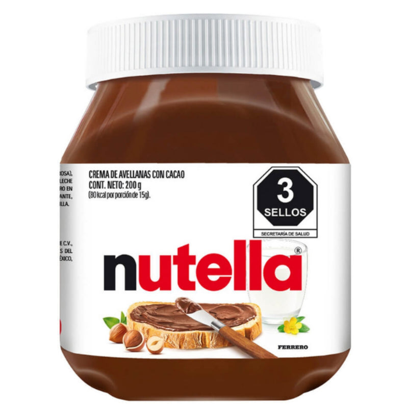NUTELLA CRA AVELLANA/CACAO 200G