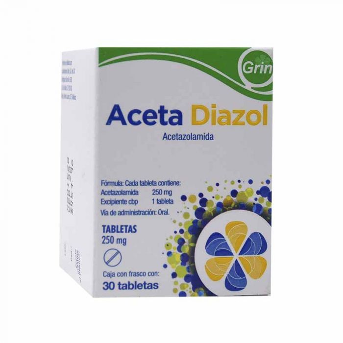 ACETA-DIAZOL 250 MG TAB C/30