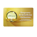 TARJETA CIRCULO DE LA SALUD ORO