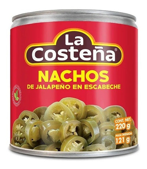 LA COSTEÑA NACHOS JALAP 220GR