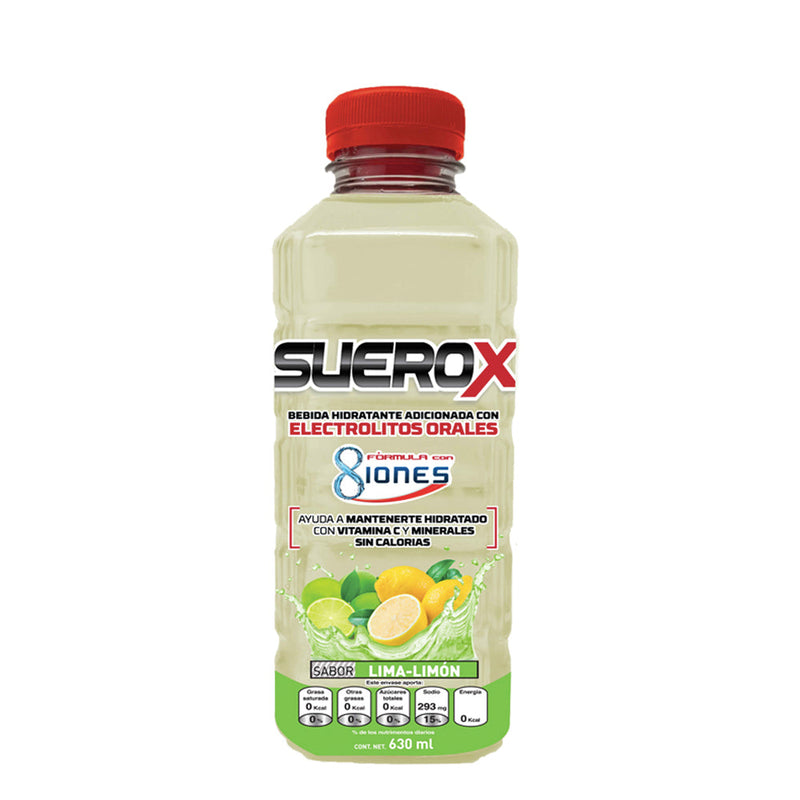 SUEROX LIMA-LIMON 630ML 3 X $55.00