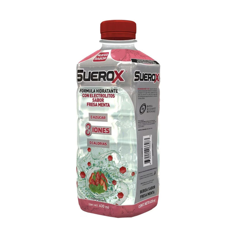 SUEROX FRESA/MENTA 630 ML 3 X $55.00