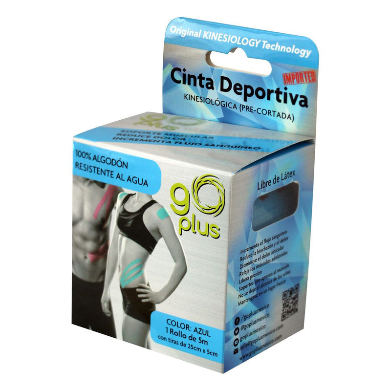 CINTA DEPORT GO PLUS AZUL