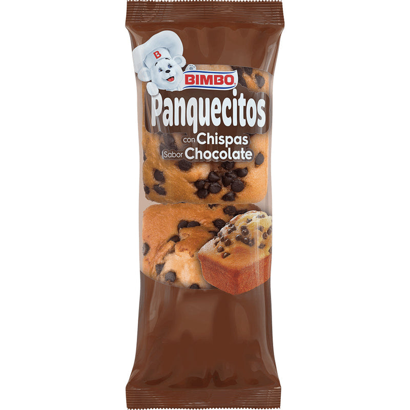 BIMBO PANQUECITOS GOTAS/CHOCOLATE 140 GR